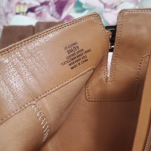 Brown Leather Knee-High Boots - Picture 8 of 8